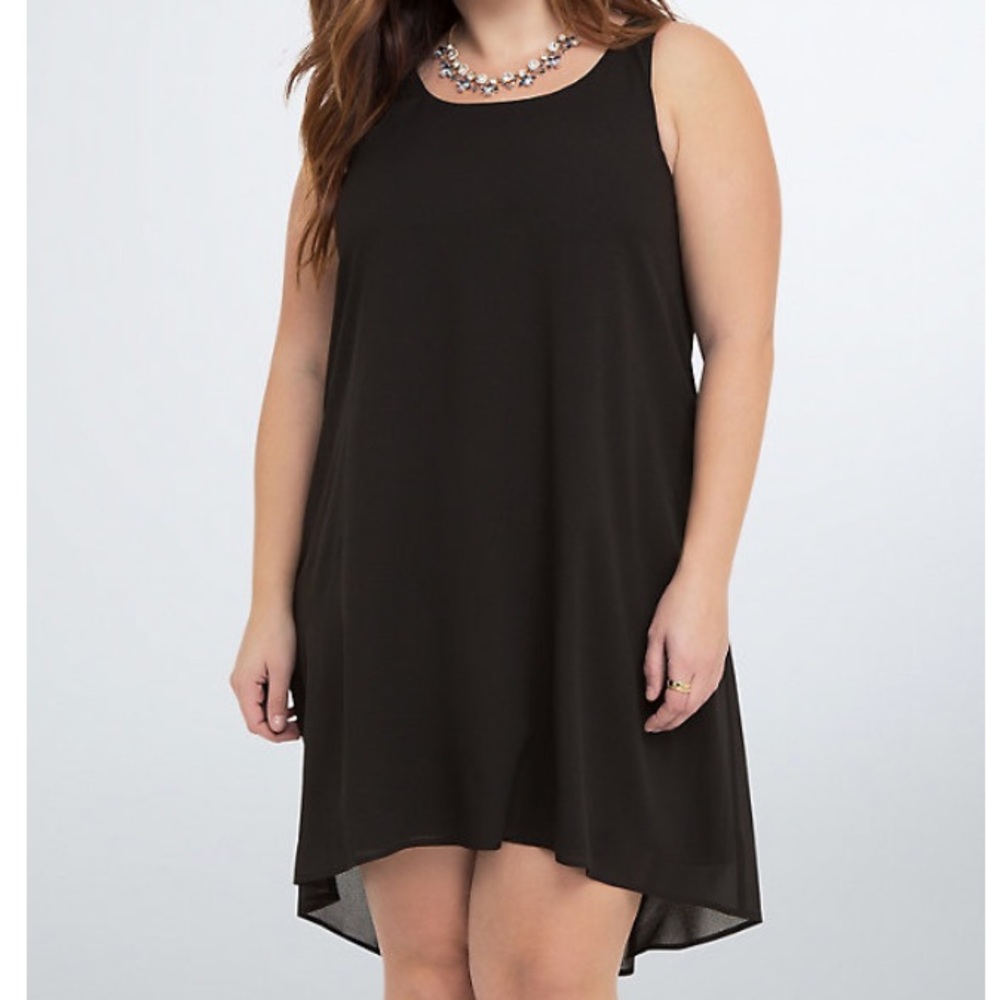 Torrid Lattice Back Shift Dress Sz 1